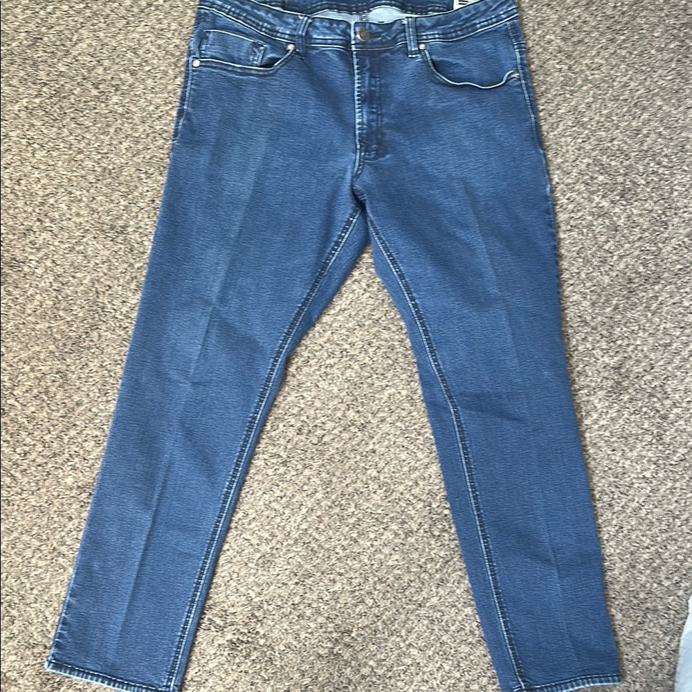 Buffalo David Bitton Blue Skinny Jeans Sleek Fit